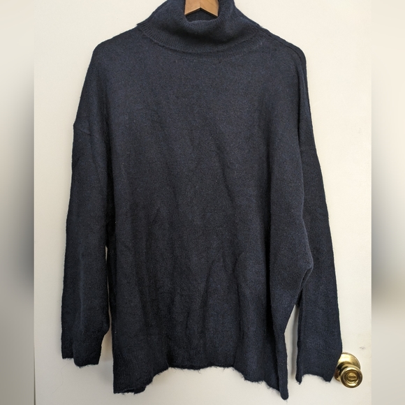 Zara wool alpaca oversized turtleneck - Picture 2 of 6